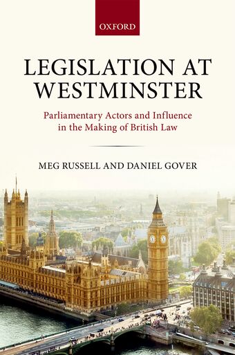 Legislation at Westminster book cover