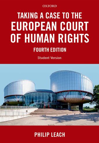 Taking a Case to the European Court of Human Rights book cover