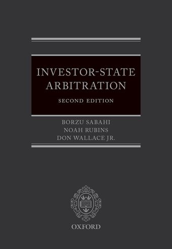 Investor-State Arbitration book cover