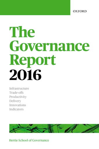 The Governance Report 2016 book cover