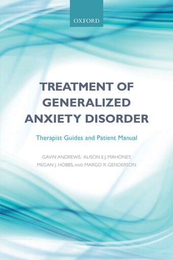 Treatment of Generalized Anxiety Disorder book cover