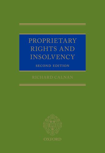 Proprietary Rights and Insolvency book cover