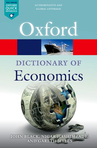 A Dictionary of Economics book cover