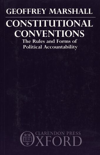 Constitutional Conventions book cover