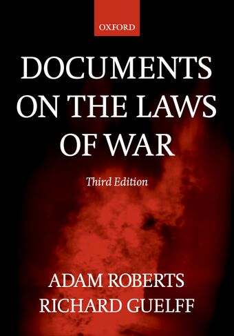 Documents on the Laws of War book cover