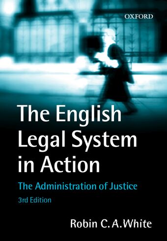 The English Legal System in Action book cover