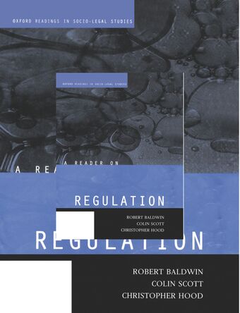 A Reader on Regulation book cover