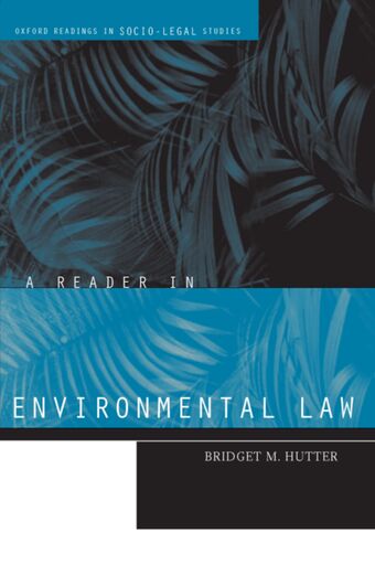 A Reader in Environmental Law book cover