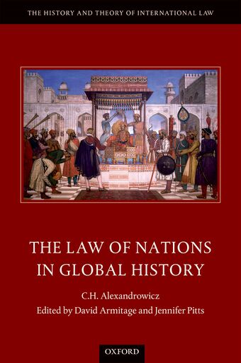 The Law of Nations in Global History book cover