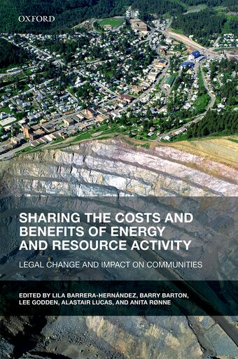 Sharing the Costs and Benefits of Energy and Resource Activity book cover