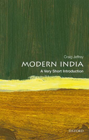 Modern India book cover