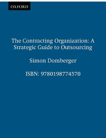The Contracting Organization book cover