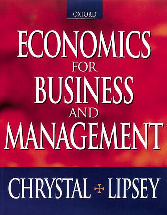 Economics for Business and Management book cover