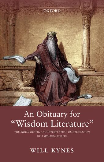 An Obituary for Wisdom Literature book cover