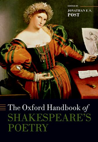 The Oxford Handbook of Shakespeare's Poetry book cover