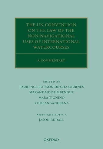 Convention on the Law of the Non-Navigational Uses of International Watercourses book cover