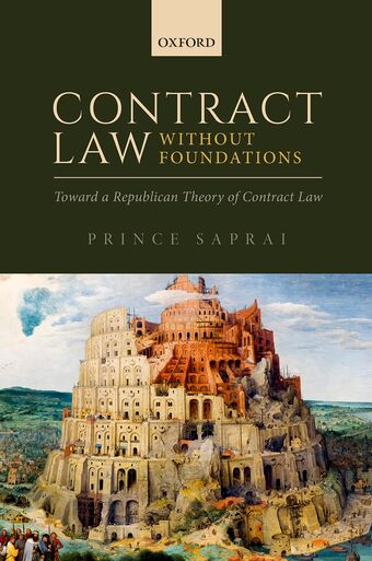 Contract Law Without Foundations book cover