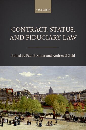 Contract, Status, and Fiduciary Law book cover