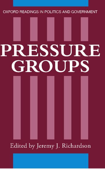 Pressure Groups book cover