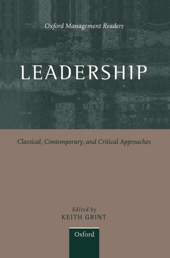 Leadership book cover