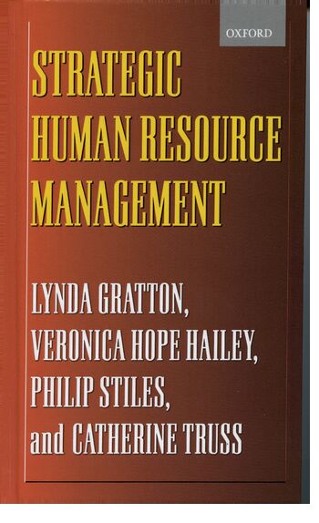 Strategic Human Resource Management book cover