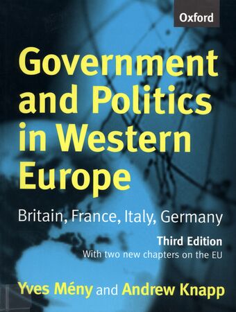 Government and Politics in Western Europe book cover