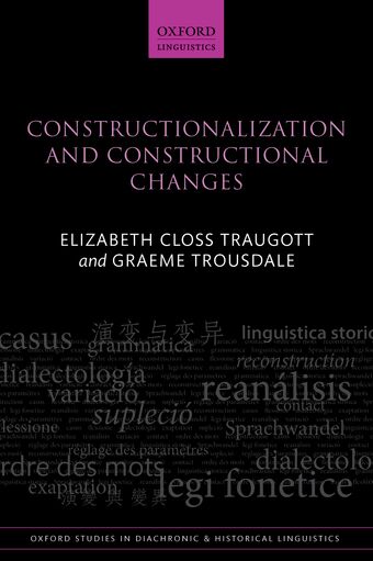 Constructionalization and Constructional Changes book cover