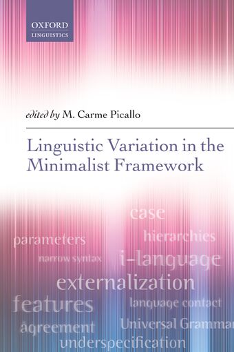 Linguistic Variation in the Minimalist Framework book cover