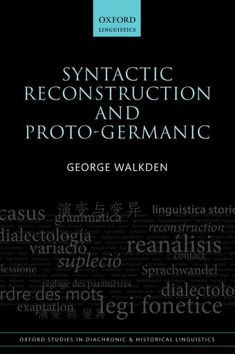 Syntactic Reconstruction and Proto-Germanic book cover