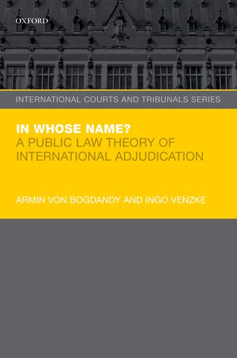 In Whose Name? book cover