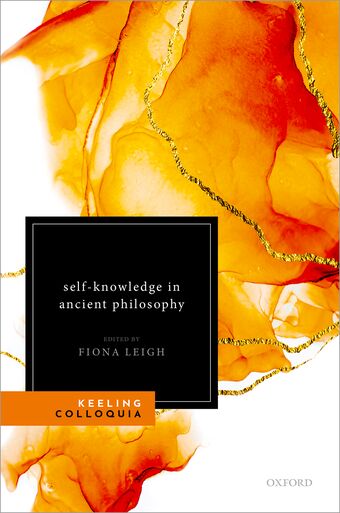 Self-Knowledge in Ancient Philosophy book cover