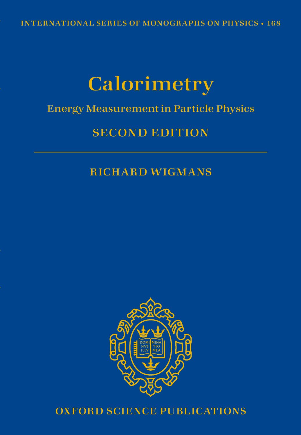 Calorimetry book cover