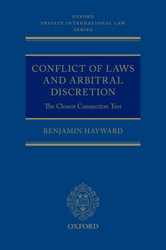 Conflict of Laws and Arbitral Discretion book cover