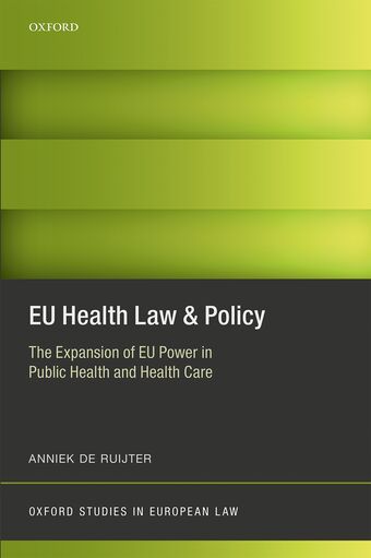 EU Health Law & Policy book cover