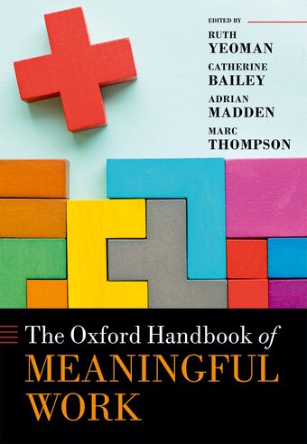 The Oxford Handbook of Meaningful Work book cover