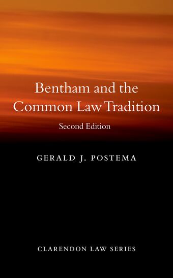 Bentham and the Common Law Tradition book cover