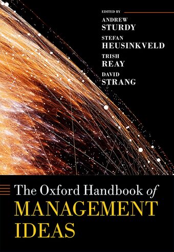 The Oxford Handbook of Management Ideas book cover