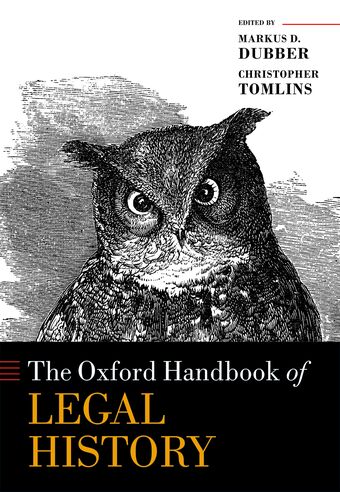 The Oxford Handbook of Legal History book cover