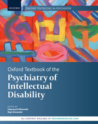 Oxford Textbook of the Psychiatry of Intellectual Disability book cover