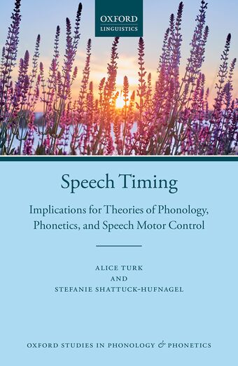 Speech Timing book cover