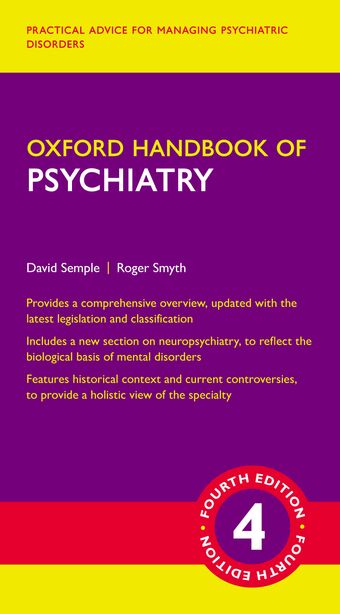 Oxford Handbook of Psychiatry book cover