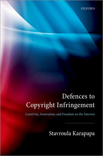Defences to Copyright Infringement book cover