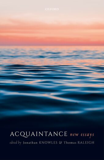 Acquaintance New Essays book cover