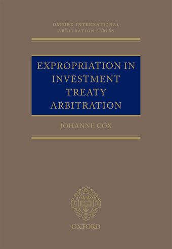 Expropriation in Investment Treaty Arbitration book cover