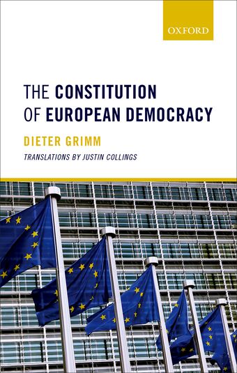 The Constitution of European Democracy book cover