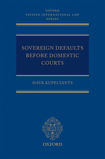 Sovereign Defaults Before Domestic Courts book cover