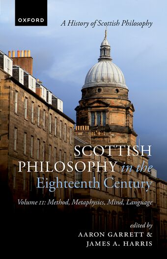 Scottish Philosophy in the Eighteenth Century, Volume II Method, Metaphysics, book cover