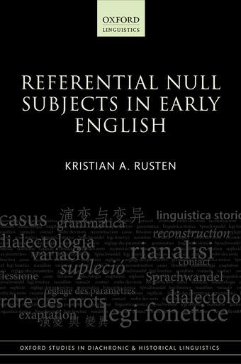 Referential Null Subjects in Early English book cover