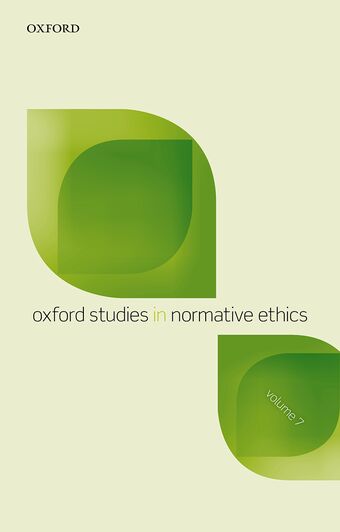 Oxford Studies in Normative Ethics, Volume 7 book cover