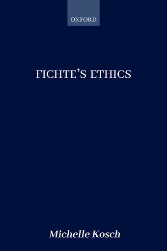 Independence of Nature in Fichte's Ethics book cover